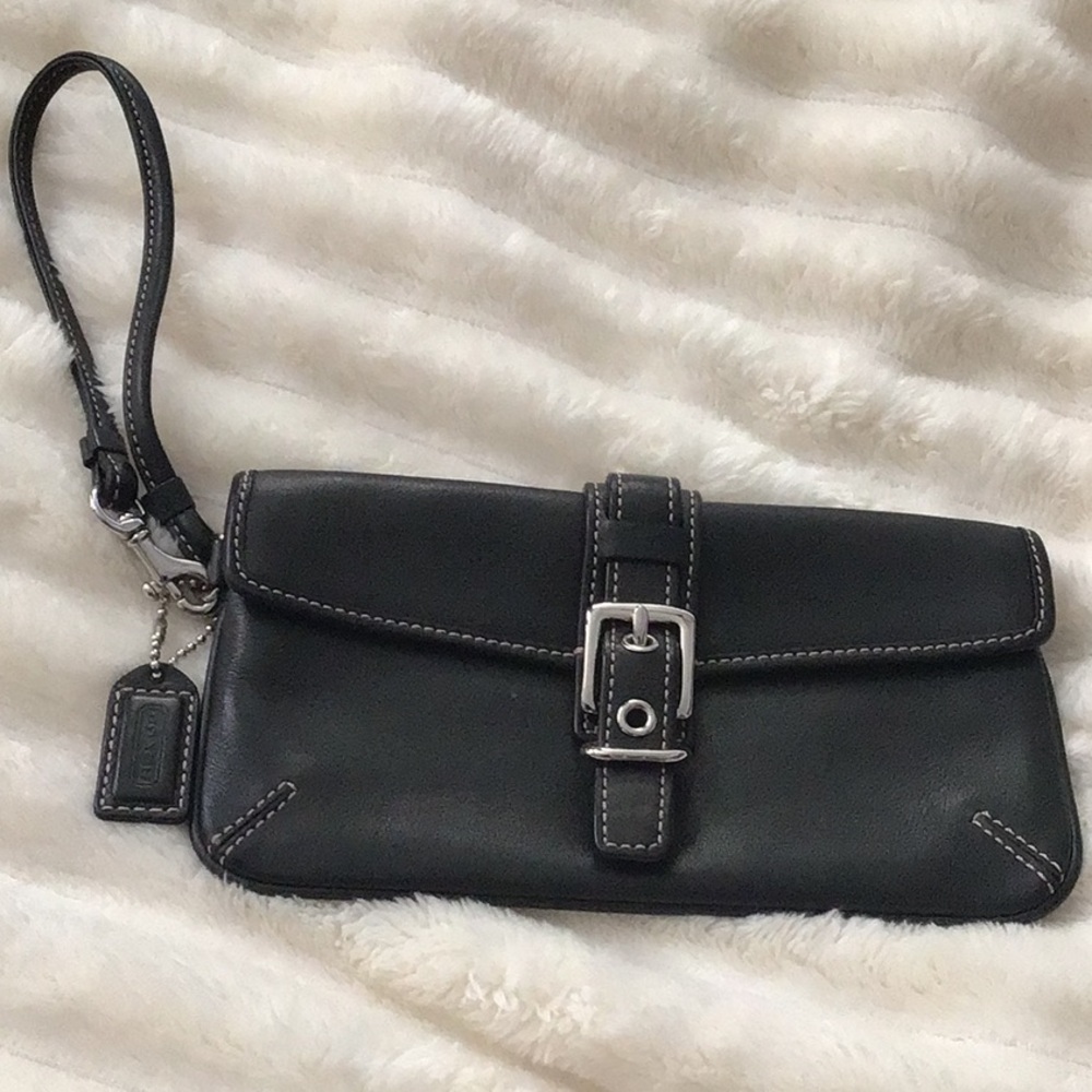 Coach wrist purse
